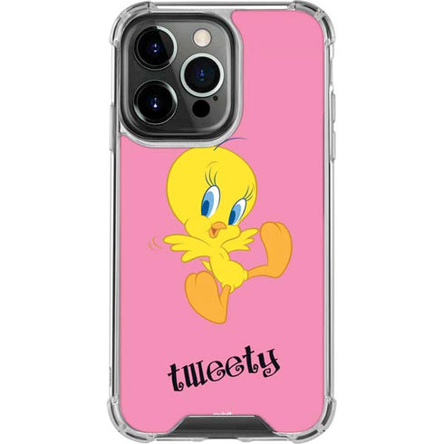 Looney Tunes Tweety Pinky iPhone 14 Pro Clear Case